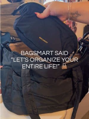 Busy mom approved ✨ The BAGSMART Puffy Tote Bag is lightweight, spacious, and packed with compartments to keep everything organized. Perfect for work, school, travel, the gym, or everyday life. Fits laptops, water bottles, makeup, and all the essentials while still looking cute. #bagsmart #dfyd #dealsforyoudays #summerwins #tiktokshopcreatorpicks @BAGSMART