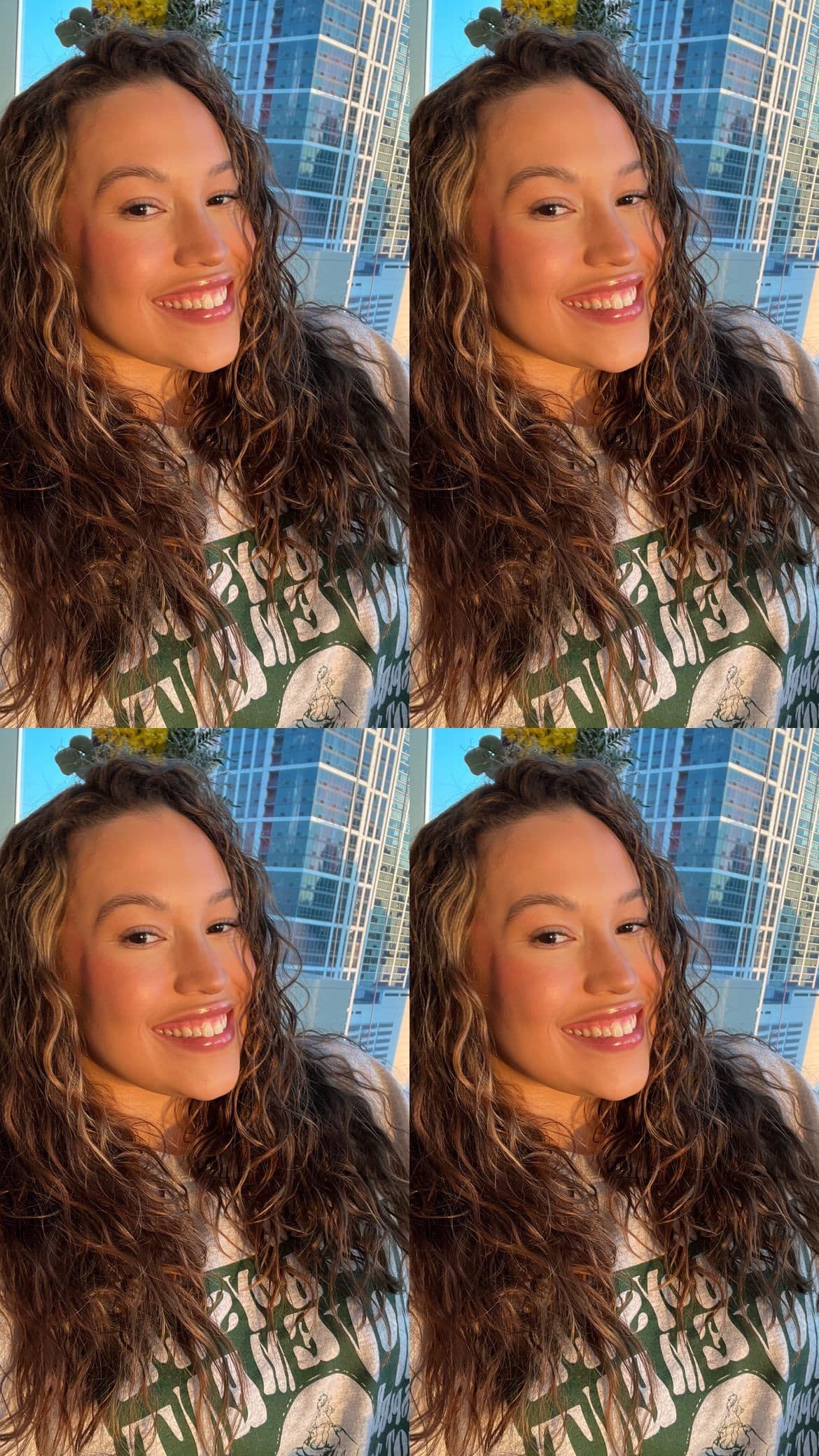 Golden hour glow ✨ using @armanibeauty iconic #LuminousSilk foundation. This radiant finish is a must-have for any makeu