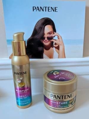 AD ๐Say goodbye to dry frizzy hair!!!! ๐ PANTENE PRO V ACTIVE NUTRI PLEX MOISTURE RECHARGE KERATIN PROJECT MASK ๐Nourishes upto 8 hair cuticle layers deep. ๐After 1 use hair feels soft & looks shiny. ๐locks out humidity ๐Intense moisture recharge treatment. ๐leaves hair looking and smelling gorgeous. PANTENE PRO V MOISTURE RECHARGE HEAT & GLOW LEAVE IN CREAM. ๐Activates with the heat to give hair extra nourishment. ๐Protects against humidity and frizz. ๐Protects the hair up to 230ยฐC. ๐Can use it on wet & dry hair. ๐Lightweight & does not leave hair greasy just smelling fantastic. Using this duo on my hair is a game changer. I need to purchase other products from this range to see if they are just as great. @Pantene UK @trnd UK #ad #panteneuk #trnduk #haircare