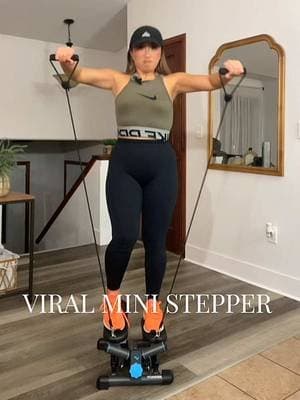 This mini stepper kicked my assss!!! I was not ready. #stairstepper #ministairstopper #athomeworkout #athomeworkouts #merachministairstepper #viralstepper #fyp #tiktokshop #creatorinsights @Merach fitness