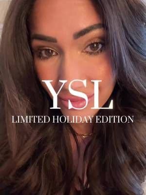 Holiday glam, but make it luxury. ✨ Creating the perfect festive look with the @YSL Beauty Couture Mini Clutch Eyeshadow Palette and LoveShine Lip Oil Stick. The limited-edition packaging is just as stunning as the shades—because the holidays deserve a little extra sparkle. Who else is upping their glam game this season? 💄🎄 #giftedbyysl #YSLBeauty #HolidayGlam #LuxuryMakeup #FestiveLooks #GlowAndShine #yslbeautypartner #ysl #makeuptutorial
