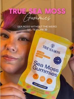 Tired of sea moss gel because of the texture or taste? 👀 These True Sea Moss Gummies are such an easy alternative. They’re made with sea moss, bladderwrack, and burdock root in a simple chewable gummy—no gel, no weird texture, and no funky aftertaste. 🙌 If you’ve been searching for sea moss gummies instead of sea moss gel, this is definitely one to check out. @trueseamoss #seamoss #tiktokshopcreatorpicks #tiktokshopstockup #halloween #summerwins