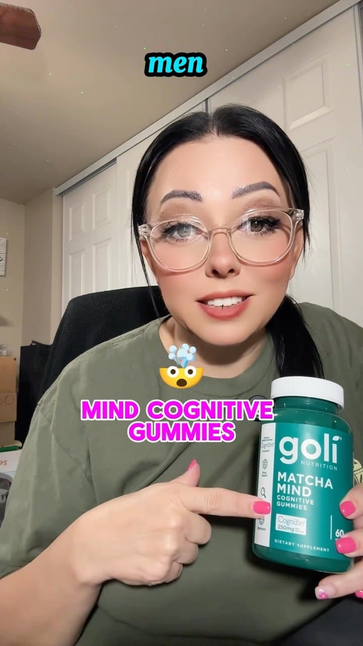 Next up from my Goli gifted box: Matcha Mind. 👀
First impression starts with a very important question — do I actually