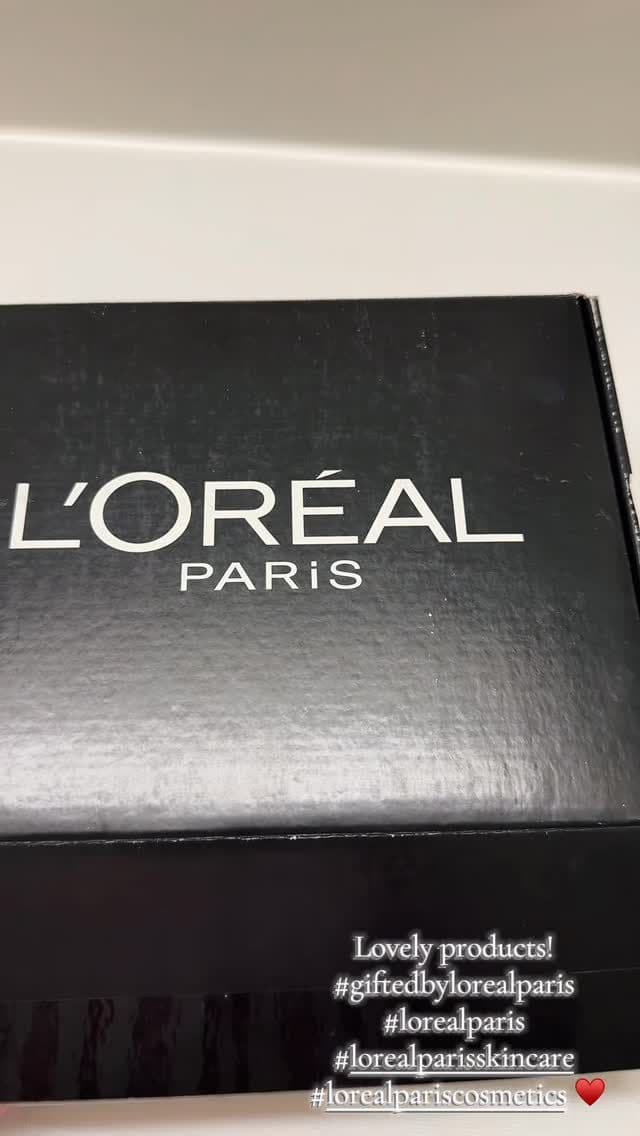 Thank you so much @lorealparis for the lovely products. I’m super grateful and can’t wait to test out all of them! Some
