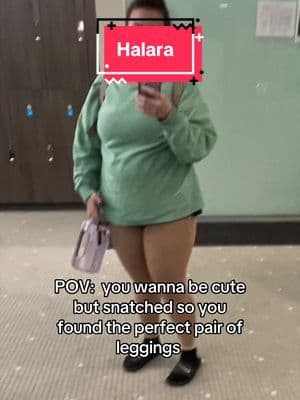 #leggingsoutfit #gymtok #sculptingleggings #halaraleggings #tiktokshopcreatorpicks