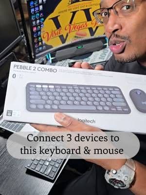 Connect 3 devices to your keyboard & mouse #TikTokCreatorSearchInsightsIncentive #tiktokshopcreatorpicks #TTSWEST #ttstoptier #logitechpebble2combo