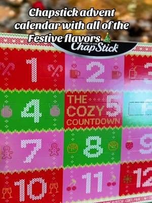 This has to be the one advent calendar that is literally for everybody because this time of season everybody needs Chapstick and love Chapstick ##tiktokshopblackfriday##tiktokshopcybermonday##tastemakersmiami##ttssoutheast##superbranddaybfcm