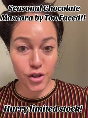 This chocolate mascara is so dark and so good! Great for hazel eyes!! @Too Faced #mascara #tiktokshopblackfriday #tiktokshopcreatorpicks #lashes