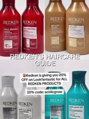 20% OFF discount code #ad #redken #redkenmasterclass #lorealistaruk #hairvolume @RedkenUKI