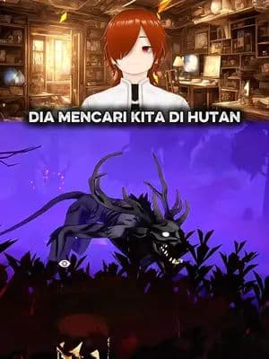Dia mencari kita di hutan malam hari Mainkan dan Wishlist Voidwood di Steam #voidwood #ad