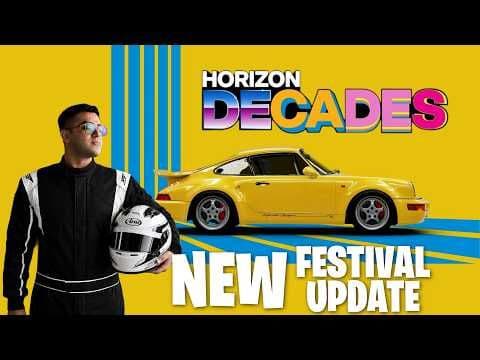 HORIZON DECADES | New Festival Playlist + New Cars | Forza Horizon 6