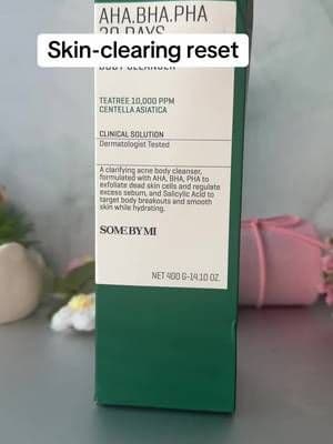 Your body skincare is about to level up ✨ this isn’t just a body wash—it’s a skin-clearing reset in a bottle, fighting breakouts while leaving you smooth, fresh, and glowing #tiktokmademebuyit #springsale #glassskin #Somebymi
