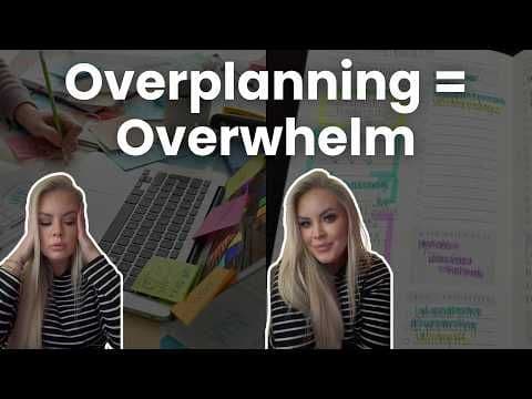 Your Planner Is Causing Your Anxiety (Here's Why)