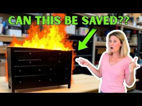 I Bought a $30 Dresser and Regretted It | $30 Thrifted Dresser Makeover | DIY Dresser Makeover