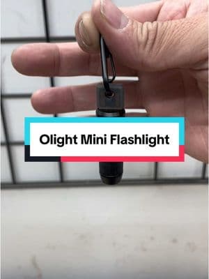 🔦 The smallest flashlight you will ever own. This thing is awesome! @OLIGHT #olightflashlight #olightflashlight #mini #miniflashlight #gadgets #dadsoftiktok #dadlife #edcflashlight #dadtok #dad #tiktokshop #fyp #everydaycarry