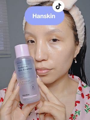 Hidrata tu piel con esta esencia de Ácido Hialurónico! @Hanskin amo sus productos ✨️💖. . . #hanskin #acidhialuronic #skincare #tiktokshop #skincarekorea