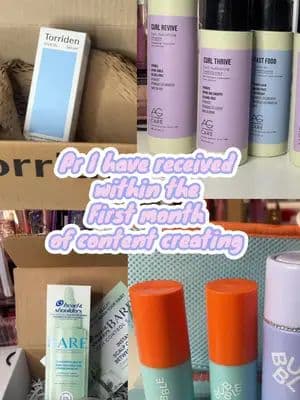 A months worth of pr as a new content creator ☀️@TORRIDEN US @chimeable @Head & Shoulders @Bubble Skincare @AG Care #bubbleambassador #pr #newcreator