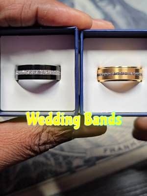 Wedding bands by @Metal Masters #creatorsearchinsights #tiktokshopcreatorpicks #tiktokshopholidayhaul #chrismasgiftidea #metalmasters