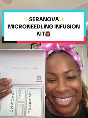 Okay, THIS is not your average skincare serum @SERANOVA #seranova #seranovamicroneedling #TikTokShopBackToSchool #tiktokshopcreatorpicks #microneedlingkit
