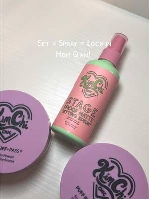 If your makeup melts, creases, or fades by midday, this @KimChi Chic Beauty powder and setting spray duo is a must. The blurring setting powder smooths pores and locks in foundation, while the matte setting spray seals everything in for long-lasting wear. 馃枻 #kimchichic #settingpowder #settingspray #makeuproutineeveryday #tiktokmademebuyit