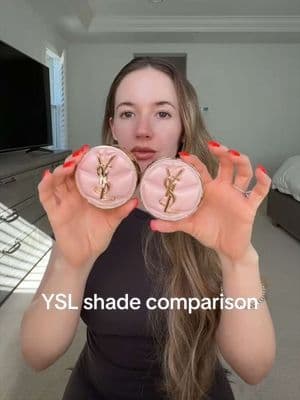 Replying to @ side by side comparison of LC 1.5 & LN1 @YSL Beauty skin affair soft glow cushion foundation #giftedbyyslbeauty #yslbeauty #yslskinaffair