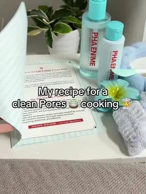 Clean Pores Recipe with CellFusion 's PHA Enzyme Cleansing Oil & Powder @Cell Fusion C Global #cellfusionc#cellfuer #amazonfinds #amazonprime #cleansingoil