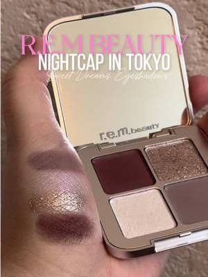 ✨ This TikTok-exclusive @r.e.m. beauty Sweet Dreams Eyeshadow Quad gives you richly pigmented mattes, luminous shimmers, and buttery textures that blend effortlessly with almost no fallout. Whether you're creating a soft everyday eye or building it up for a night out, these cool-toned shades layer beautifully and stay looking fresh. Plus, this exclusive set includes a FREE mascara, making it an even better value. If you love compact makeup that delivers high-end results, this quad deserves a spot in your makeup bag. #rembeauty #eyeshadow #tiktokshopsummersale #tiktokshopcreatorpicks #TikTokShopFinds
