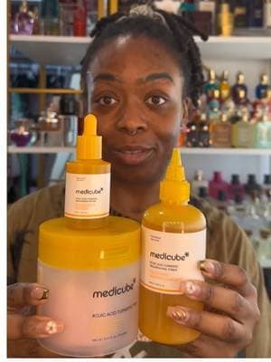 Glowing skin starts with Medicube Tumeric & Kojic @medicube US Store #tiktokshopcreatorpicks #fallfestival #kojic #tumeric #skincareroutine
