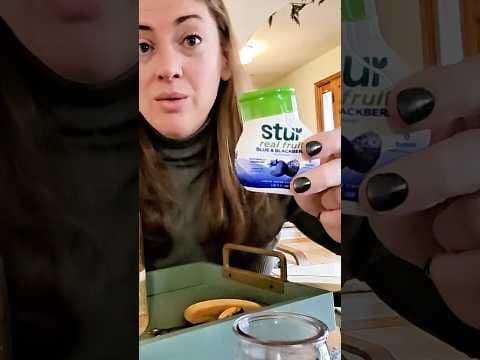 My tried and true water enhancer has no bitter stevia aftertaste #blueberry #blackberry