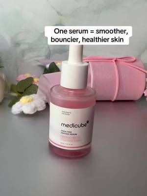 The Medicube PDRN serum is giving my skin that smooth, bouncy, healthy look like I just had a facial 😍🤍 Skin barrier? Strong. Glow? Activated 🔥 ##Medicube##PDRN##SkincareRoutine##tiktokmademebuyit##springsale