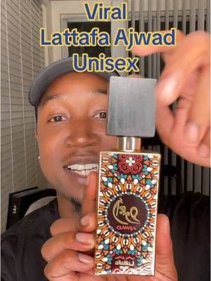 Viral Lattafa Ajwad Unisex Trying For The 1st Time #funnyreview #honestreview #lattafareview #ajwad #ajwadlattafa #ajwadperfumereview #lattafacologne #unisex #lattafaperfume #eaudeparfum #viralcologne #viralperfume #TikTokShopBlackFriday #TTSDelight #TikTokShopNewArrivals #TTSBeautyBesties #menscologne #womensperfume #luxury #turnheads