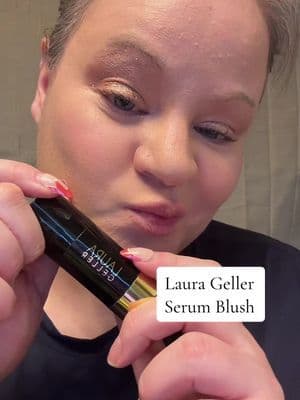 Laura Gellar Blush Serum @Laura Geller Beauty #giftedbylaurageller #laurageller #makeup #blush #ugccontentcreator Blush ~ practical pink Double Sided Bronzer Blush Brush