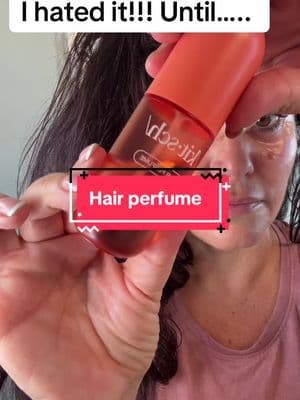 Honestly, at first it’s soft and then boom the cherry will hit you. You will love it. #hairperfume #kitsch #stinkyhair #tiktokmademebuyit #tiktokcreatorpicks