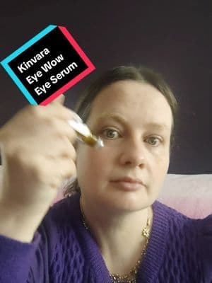 #gifted @Kinvara Skincare Eye Wow Eye Serum review #KinvaraSkincare #BeautyBuddySquad