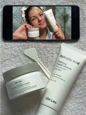 já tentei vários produtos sem resultado → descobri a Dr.Leo” Rotina de skincare de forma natural , sabone disponível na vitrine. @Dr.Leo-USA #DrLeoHonestReview #acne #tiktokshopstockup #mothersdaygift #Tiktokshopmothersday