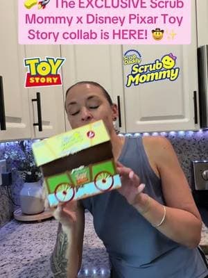 Too cute to clean with… but you KNOW I’m going to! 😍 Grab yours on TikTok Shop before they’re gone! 🛒🔥 #TikTokShop #ScrubMommy #ScrubDaddy #ToyStory #DisneyPixar