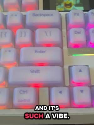 This keyboard is giving creamy thocky dreamy desk setup energy. The EPOMAKER G84 Pro is such a fun upgrade. Shop it in my showcase. Same goal. New level. And I’m rooting for you #TikTokShop #KeyboardTok #MechanicalKeyboard #DeskSetup #TechFinds