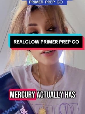 #REALGLOWPRIMER #TikTokShopAffiliate #PREPGO #LUNEASTER #PRIMER blue Mercury