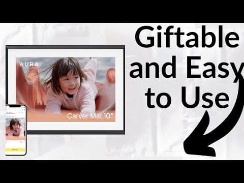 A Digital Frame That Feels Personal. Favorite Gift Ever!