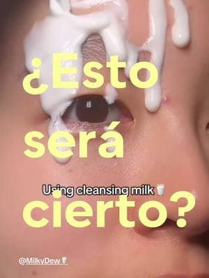 Ya sabes amiga, 0 ardor en los ojos, la make p:rem cleansing milk 🥛 es perfecta para piel sensible #makeprem #makepremcleansingmilk #amazonfinds #tiktokmademebuyit @make p:rem global @MAKE P:REM US