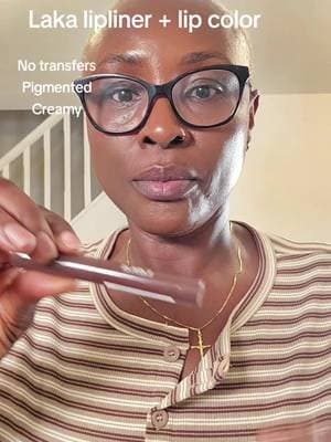 This gives the perfect lip combo. Creamy and rich @Laka UK #laka #lipcombo #lipliner #definedlips #tiktokmademebuyit