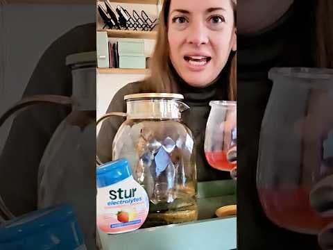 A stevia electrolyte drink that tastes like a sports drink but without the aftertaste #tastetest
