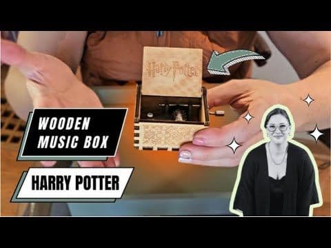 TheLaser'sEdge Harry Potter Hedwig's Theme Mini Wooden Music Box Review: Magic in a Box!