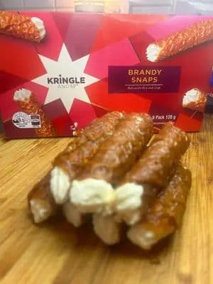 Aldi has an incredible range of christmas products at affordable prices, watch as i whip up some brandy snaps for my swe