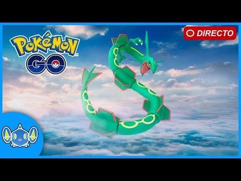 🔴 HORA LEGENDARIA DE RAYQUAZA!! (POSIBILIDAD DE SHINY) - POKÉMON GO
