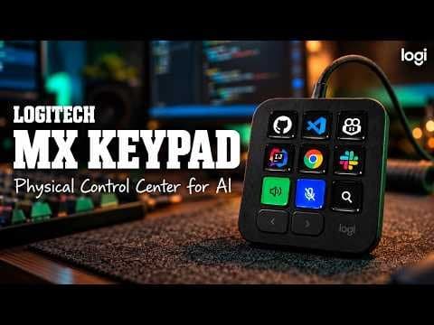 Logitech MX Keypad Review: My 5-Step AI Workflow on One Key