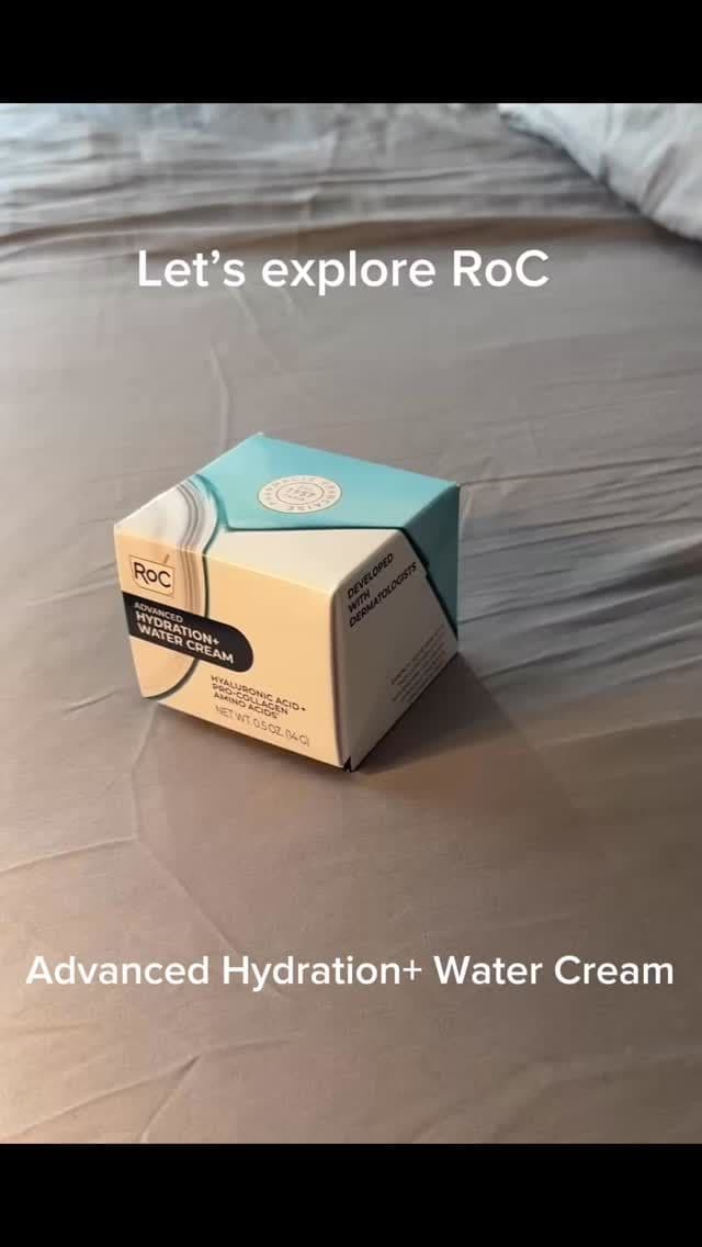 Explore RoC Advanced Hydration+ Water Cream with me!
#AD Thank you to @rocskincare and @tyb.xyz for the sample! Review