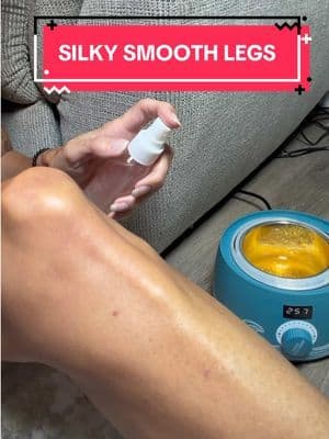 If you want silky smooth legs from home; check this out from @Tress Wellness ! #smoothskin #ad #tresswellness #wax #beforeandafter