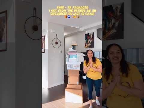 Full vlog is uploaded. Please subscribe our channel & have fun 🤩 🎁🧿🥰. #pr #prpackage #collab #ad