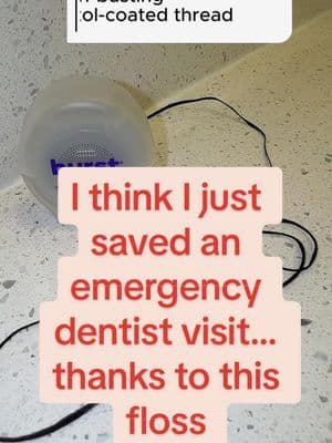Saved myself from an emergency weekend dentist visit 😳🖤 Burst Black Expanding Floss expands to clean where your toothbrush can’t, lifts stains, and lets the whole family floss better. Clinically-backed and totally satisfying! Check out the multipacks! #BlackFloss #ExpandingFloss #creatorsearchinsights #burstoralcare #tiktokshopholidayhaul